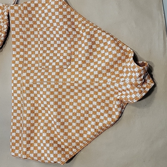 Forever 21 Size M Top Size L Bottoms Bikini Set, Knit Plaid, Gently Used - Picture 6 of 13